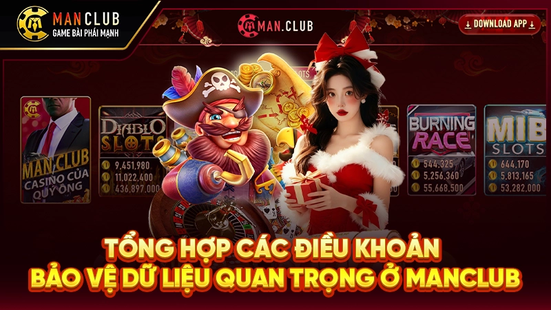 Tổng hợp các điều khoản bảo vệ dữ liệu quan trọng ở Manclub
